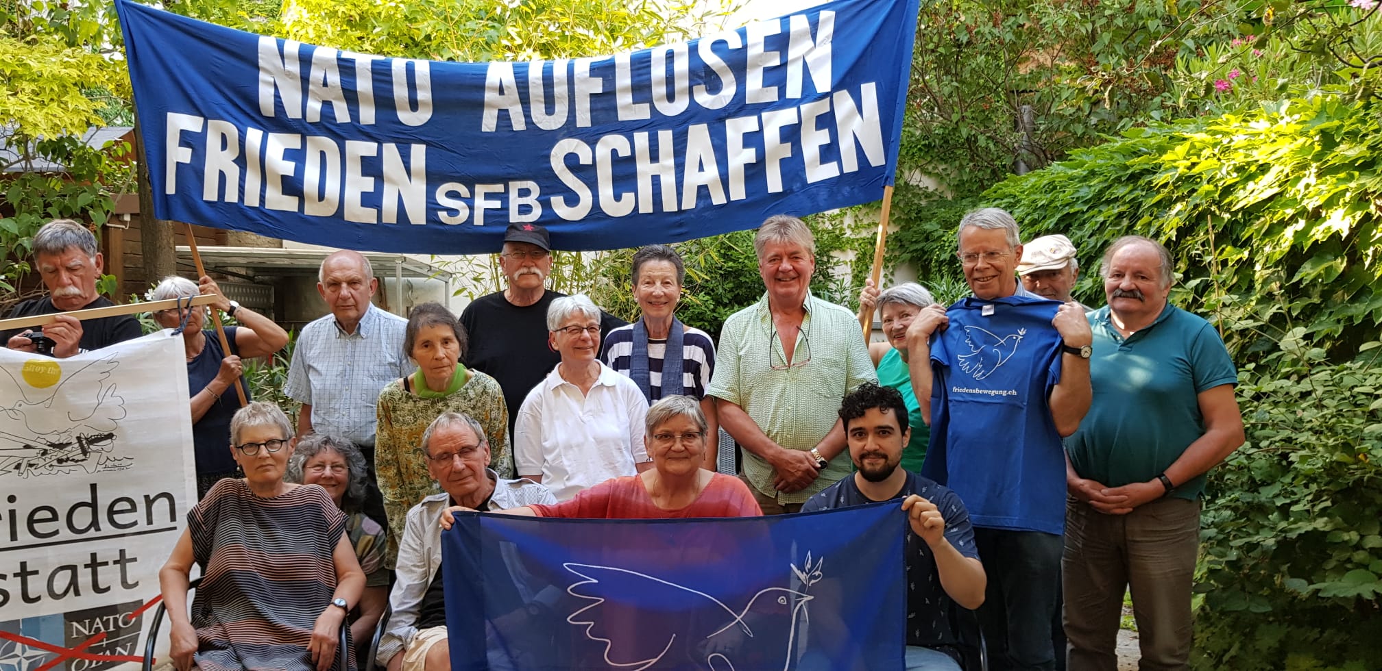 NATO auflösen! Frieden schaffen!