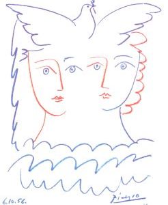 Picasso Karte Gesichter