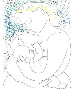 Picasso Karte Mutter