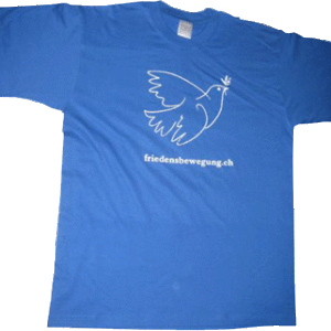 T-Shirt friedensbewegung.ch