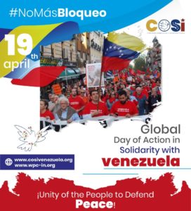 Weltaktionstag in Solidarität mit Venezuela, 19.04.2020