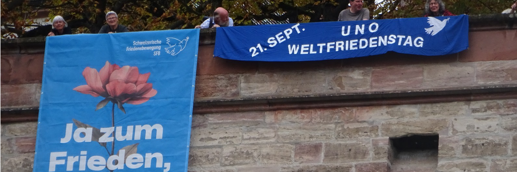 Weltfriedenswoche: Sichtbar für den Frieden